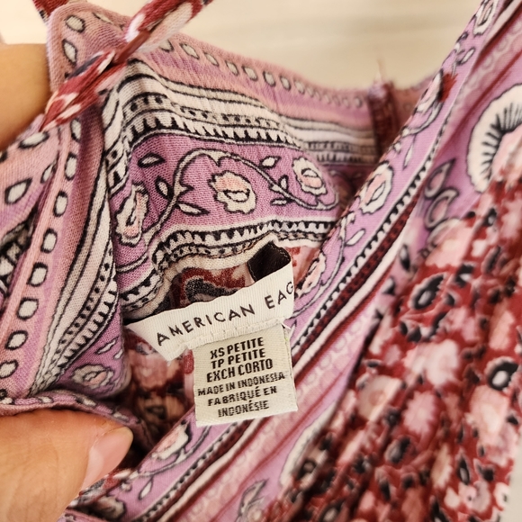 American Eagle Strappy wide leg jumpsuit - Picture 10 of 14